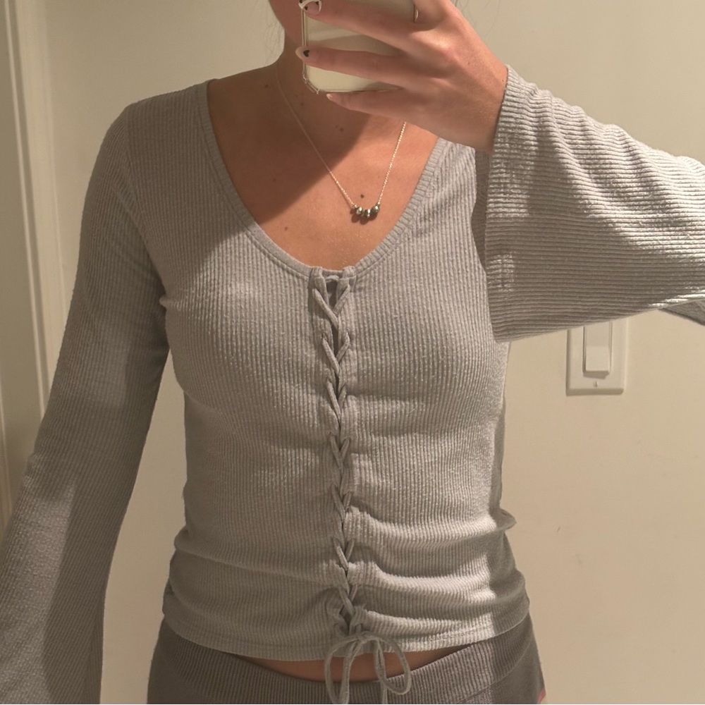 “Soft & sexy rib” long sleeve